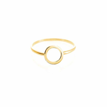 Δαχτυλίδι κύκλος Κ9 χρυσό