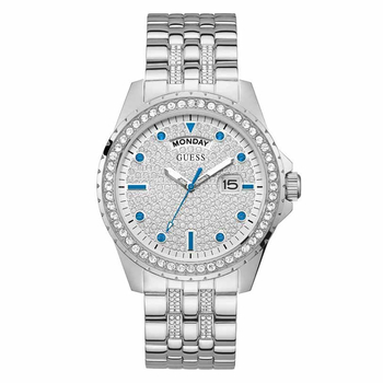 GUESS grey dial steel bracelet GW0218G1