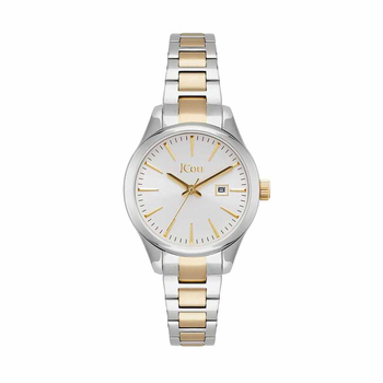 JCOU Aphrodite silver dial gold steel bracelet JU19051-1