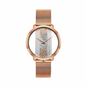 VOGUE Telescopic Rose Gold Steel Bracelet