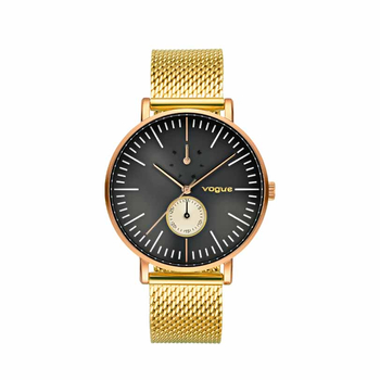 VOGUE Mirror Gold Steel Bracelet