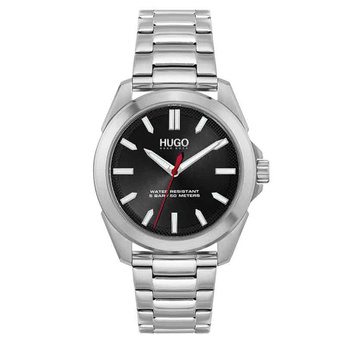BOSS RED black dial & steel bracelet