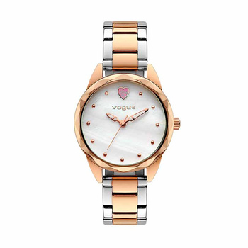 VOGUE Cuore Mother-of-pearl Dial Rose Gold Bracelet