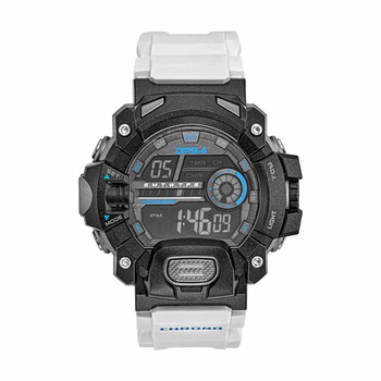 DAS.4 LD09 White LCD watch
