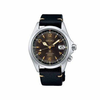 SEIKO Prospex Alpinist Automatic Brown Dial Black Leather