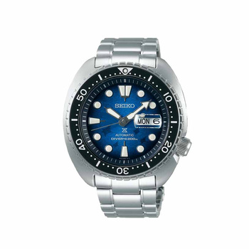 SEIKO Prospex «Save the Ocean» Automatic Diver's 200 Blue Dial Steel Bracelet