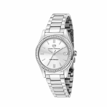 CHIARA FERRAGNI CONTEMPORARY Silver Dial Steel Bracelet