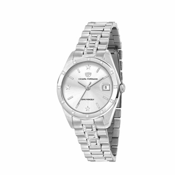 CHIARA FERRAGNI EVERYDAY Silver Dial Steel Bracelet