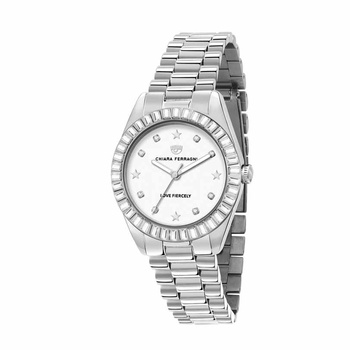 CHIARA FERRAGNI EVERYDAY Silver Dial Steel Bracelet