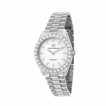 CHIARA FERRAGNI EVERYDAY Silver Dial Steel Bracelet
