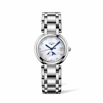 LONGINES PrimaLuna Moonphase Mother-of-pearl & Diamonds