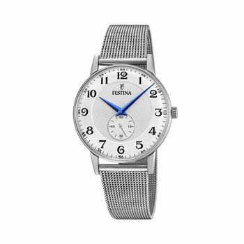 FESTINA silver dial & bracelet