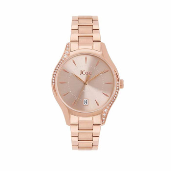 JCOU Amelie rose dial rose gold steel bracelet