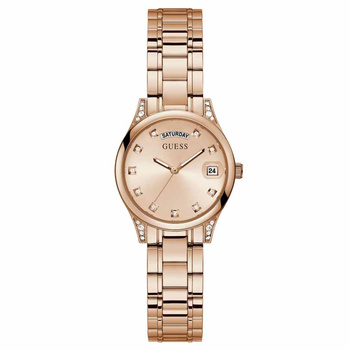 GUESS rose gold dial & bracelet