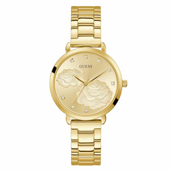 GUESS gold dial gold steel bracelet GW0242L2