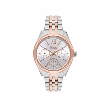 JCOU Queen's Multi gold & steel bracelet JU19058-5