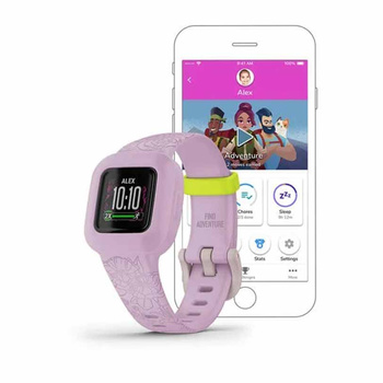 GARMIN Vivofit Jr. 3 Lilac Flora with Lilac Band