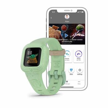 GARMIN Vivofit jr. 3 Star Wars Grogu with Green Band