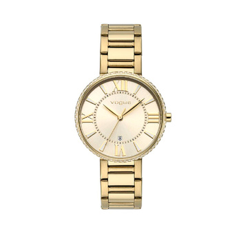 VOGUE Jet Set gold dial gold bracelet