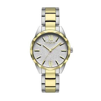 VOGUE Sky Silver Dial Two Tone Bracelet