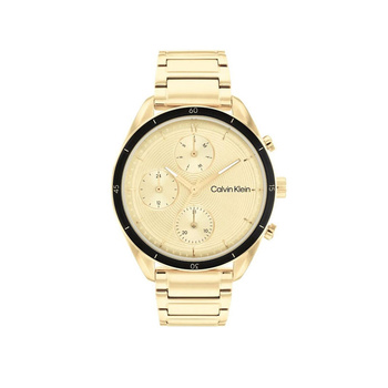 Calvin Klein Sport gold dial gold bracelet