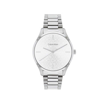 Calvin Klein Iconic silver dial steel bracelet