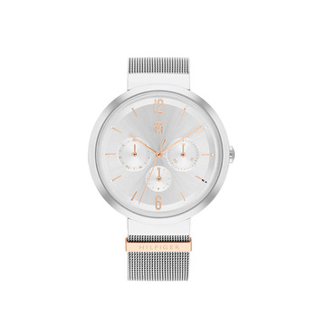 TOMMY HILFIGER Lidia silver dial & steel bracelet