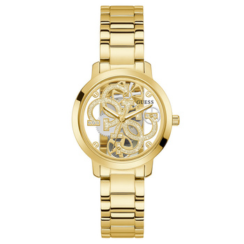 GUESS gold dial gold bracelet