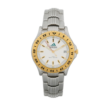 ADIDAS white dial steel bracelet 10-35-03