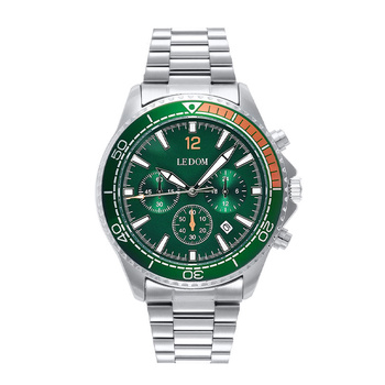 LE DOM Veritage green dial bracelet