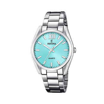 FESTINA WOMEN'S BLUE STAINLESS STEEL WATCH BRACELET