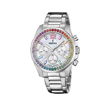 FESTINA Women's Ivory Stainless Steel Watch Bracelet