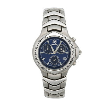 ELLESSE Chronograph blue dial steel bracelet