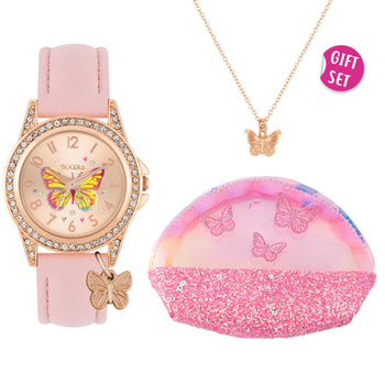 Tikkers Pink Butterfly Set