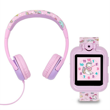 Tikkers Interactive Watch Unicorn Pink & Headphone Set