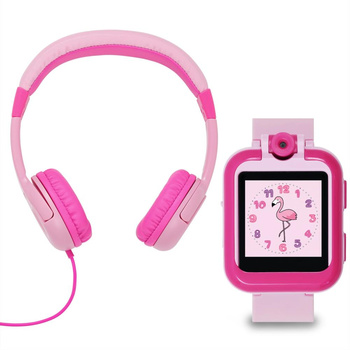 Tikkers Interactive Watch Pink & Headphone Set