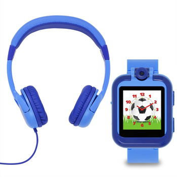 Tikkers Interactive Watch Blue & Headphone Set
