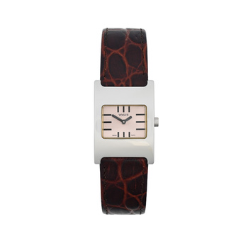 VOGUE Nude Dial Brown Strap