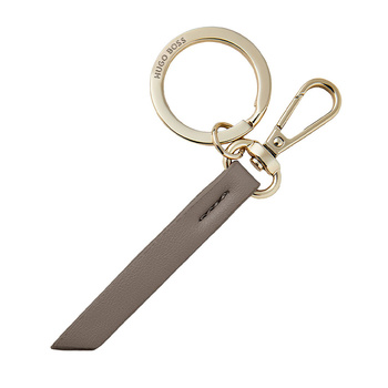 Hugo Boss Triga taupe keyring HAK311H