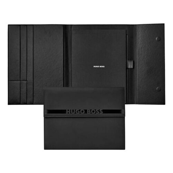 Hugo Boss Cloud Matte black Folder A4 HDF309A