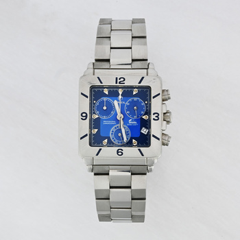 BREIL Chronograph blue dial steel bracelet