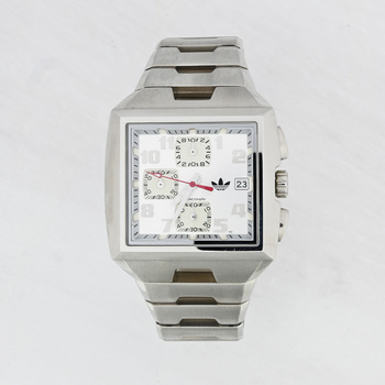 ADIDAS white dial steel bracelet 229-102
