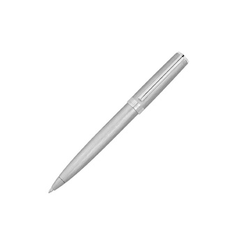 Hugo Boss Ballpoint Pen Gear Brushed Chrome HSK4414B