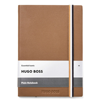 Hugo Boss Iconic camel Plain Notebook A5 HNH321XP
