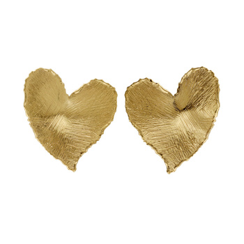 Σκουλαρίκια καρδιά από ασήμι 925