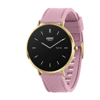 HENRY LONDON Smartwatch Gold & Forest Silicone