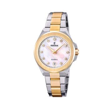 FESTINA Women's Gold Mademoiselle Stainless Steel Watch Bracelet