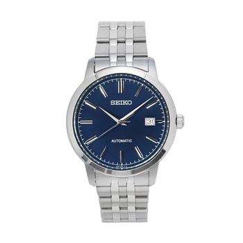 SEIKO Automatic Date Blue Dial Steel Bracelet
