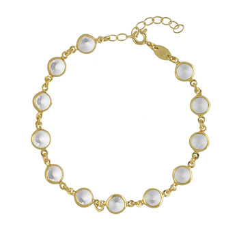 Βραχιόλι από ασήμι 925 με πέτρες Swarovski