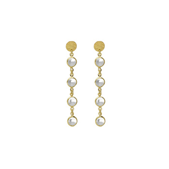 Σκουλαρίκια από ασήμι 925 με πέτρες Swarovski